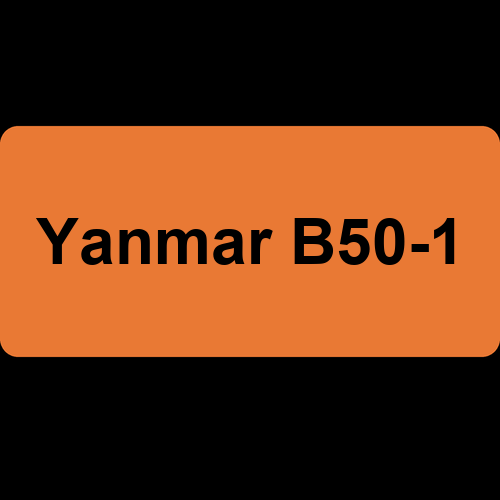 Yanmar B50-1